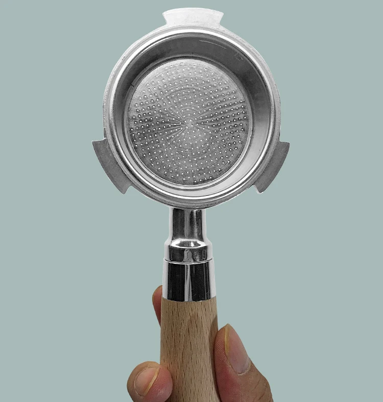 Description Picture 2 of itemDelonghi 51MM Coffee Bottomless Portafilter 304 Stainless Steel 1 2 4 Cups Filter Basket For EC680 EC685 Espresso Machine Tools