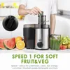 Electric Juicer centrifugal Household large caliber juice machine residue separation vegetable Juicer EU/US 1