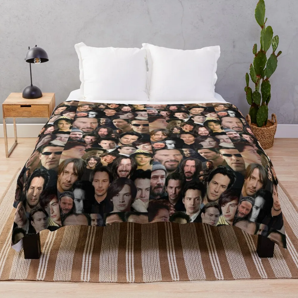 

Keanu Reeves Icon Throw Blanket Designer Blankets blankets and throws