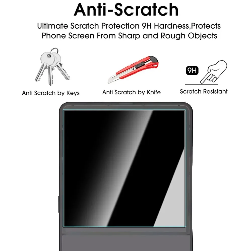 Premium Tempered Glass Screen Protector for Game Consoles - 9H Hardness, Anti-Scratch, HD Clear