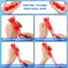 Ejection Chick Toys Light Finger Prank Bouncy Flying Ejection Toys Catapult Launch Rubber Slingshot Turkey Sticky 5