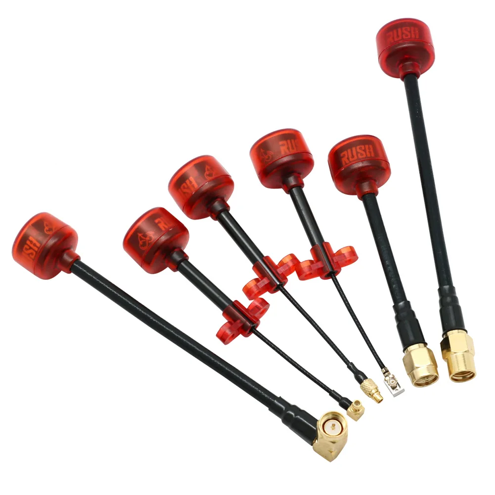 러쉬 체리 FPV 5.8G 안테나 LHCP RHCP SMA MMCX UFL IPEX 장거리 안테나 커넥터 어댑터 레이싱 드론 고글용