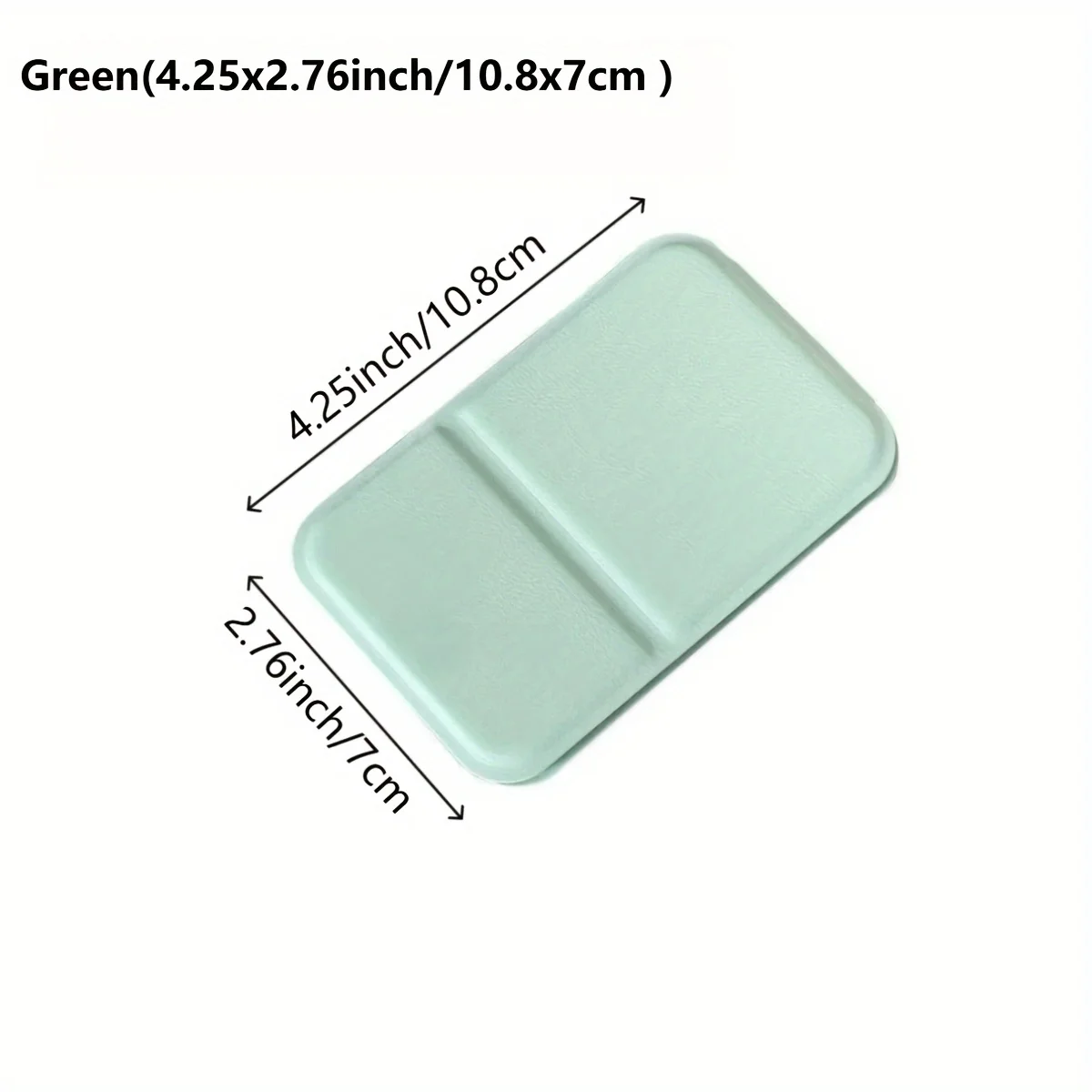 Green 4.25x2.76inch