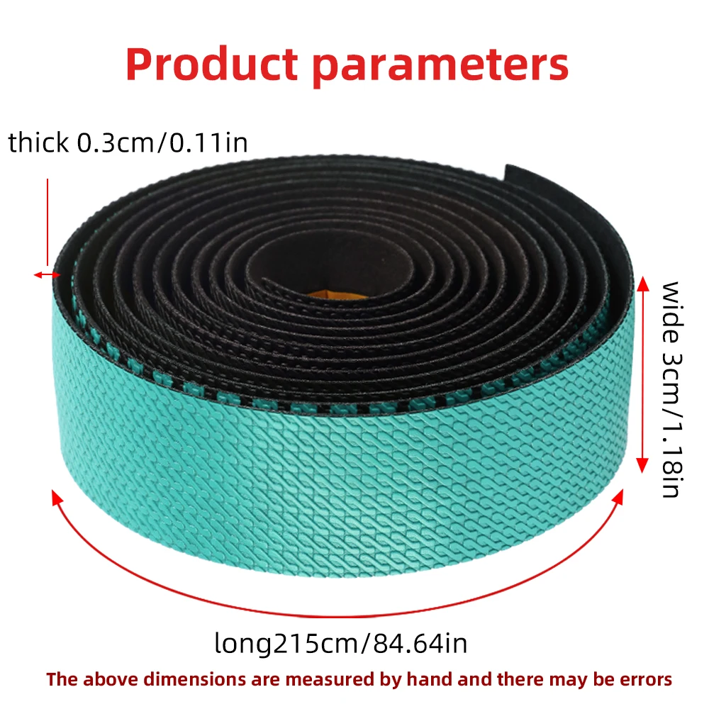 Bike Handlebar Tape PU EVA Cycling Grips Strap Anti-slip Shock-absorbing Comfort With End Plug Bike Accessories