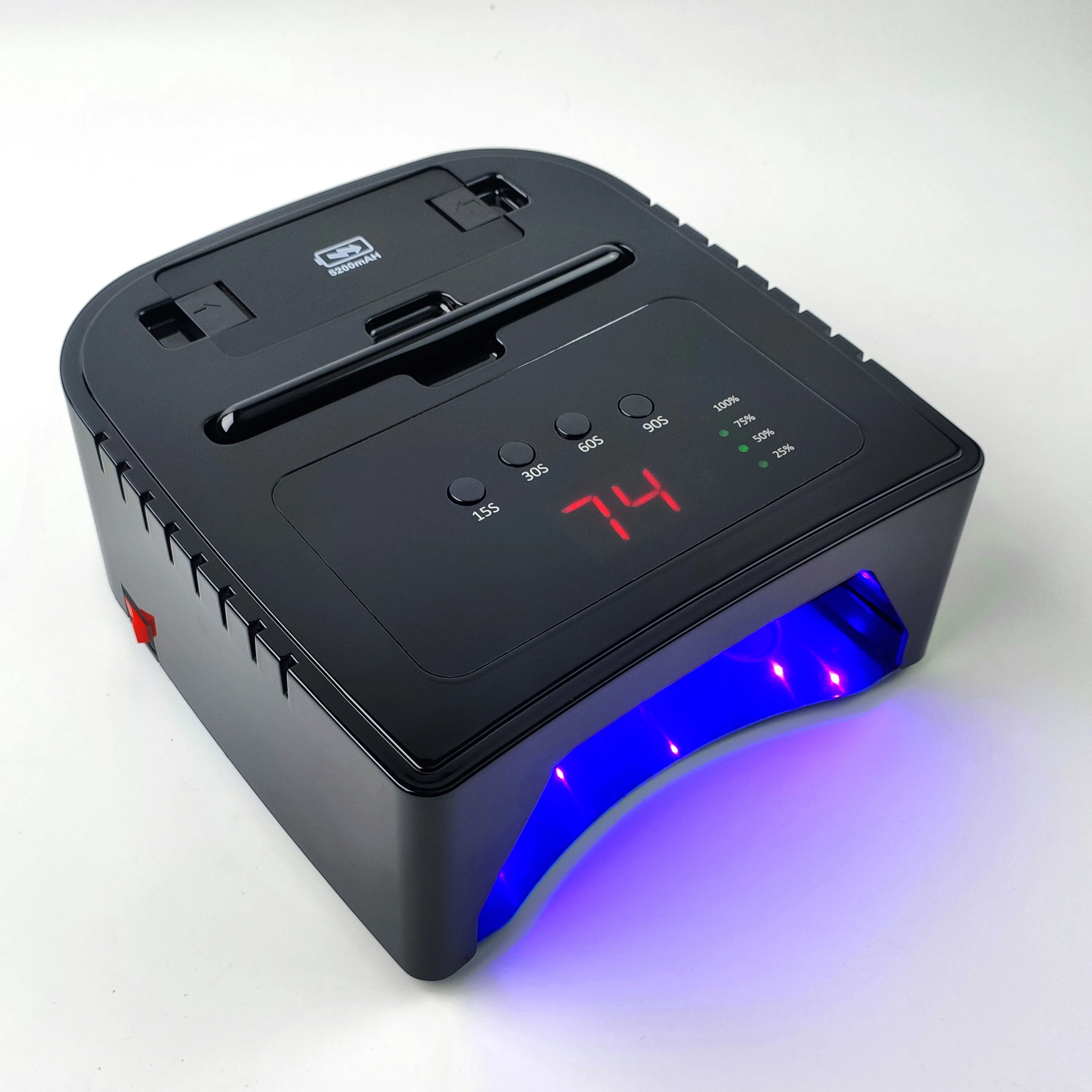 

72W iBelieve Led Light Cordless Curing Gel Machine Rechargeable Uv Led Nails Lamp Professional