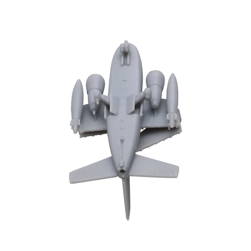 5PCS 모델 길이 6/21/36.7/42mm S-3 바이킹 Shipborne 안티 잠수함 항공기 DIY 장식을위한 Antisubmarine 비행기 수지 부품