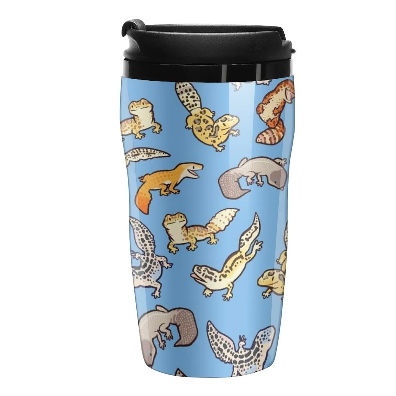 

New chub geckos in blue Travel Coffee Mug Coffee Accessory Coffee And Tea