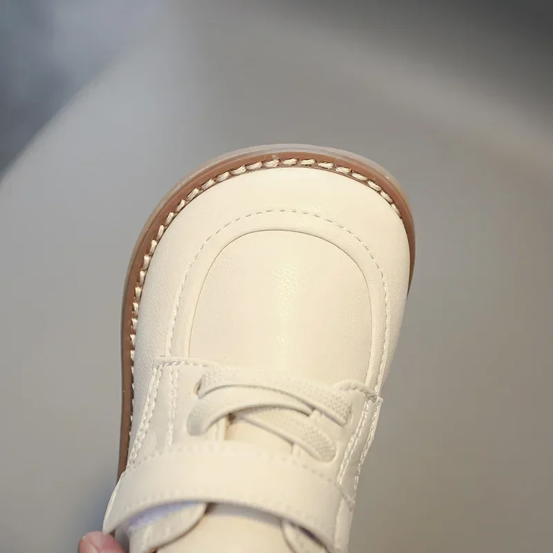 Baby Boys Leather Shoes Spring Autumn Kids Casual Shoes Comfortable British Style Children Birthday Party Shoes Size 15-30 5