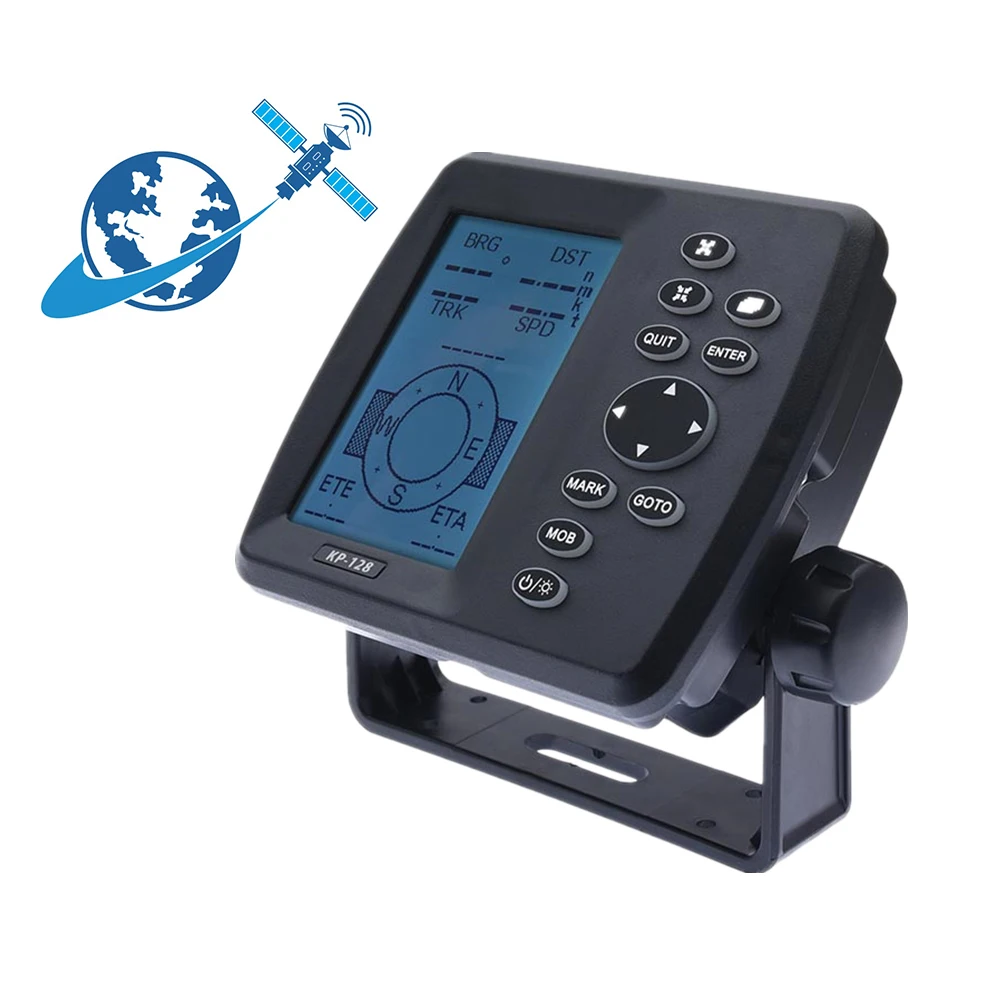 Onwa Kp128 Marine Gps/sbas Navigator 4.3in Lcd Marine Electronics Satellite Navigation System