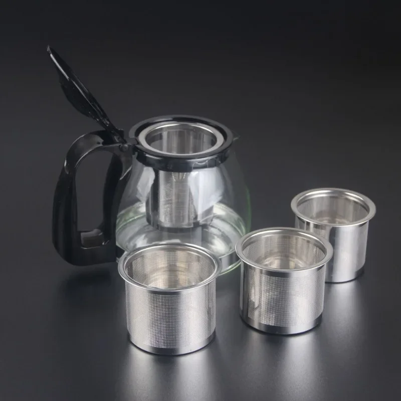 1Pcs Stainless Steel Tea Infuser Silver Mesh Kitchen Accessories Safe Density Reusable Strainer Herb Tools tea infuser