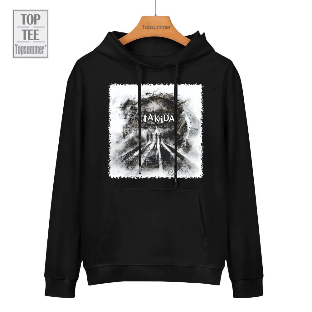 

Толстовка с капюшоном в стиле инстинкта темнее, толстовка с надписью «Takida Tour», Мужская Готическая уличная одежда, свитшот, топы оверсайз