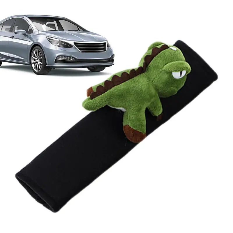 

Car Animal Seat Belt Cover Green Dinosaur Seatbelt Pad Cover Seat Belt Sleeve Covers Shoulder Protector Seatbelt Pad Cover