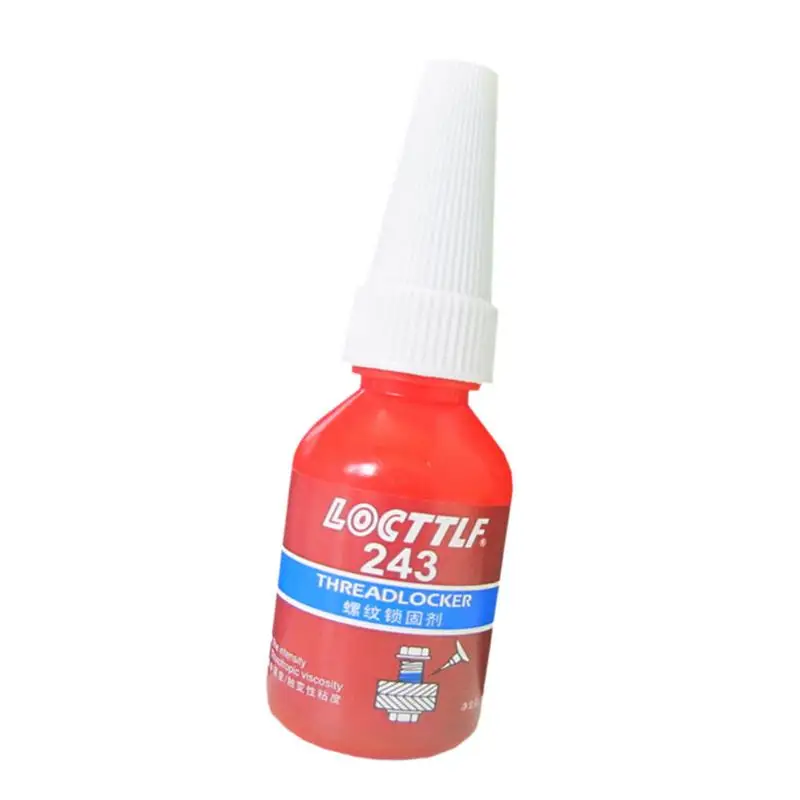 Threadlocker Glue Threadlocker 10ml 243 Screw Adhesive Anaerobic Glue Anti-loose Seal Thread Lock Locking Seal Glue