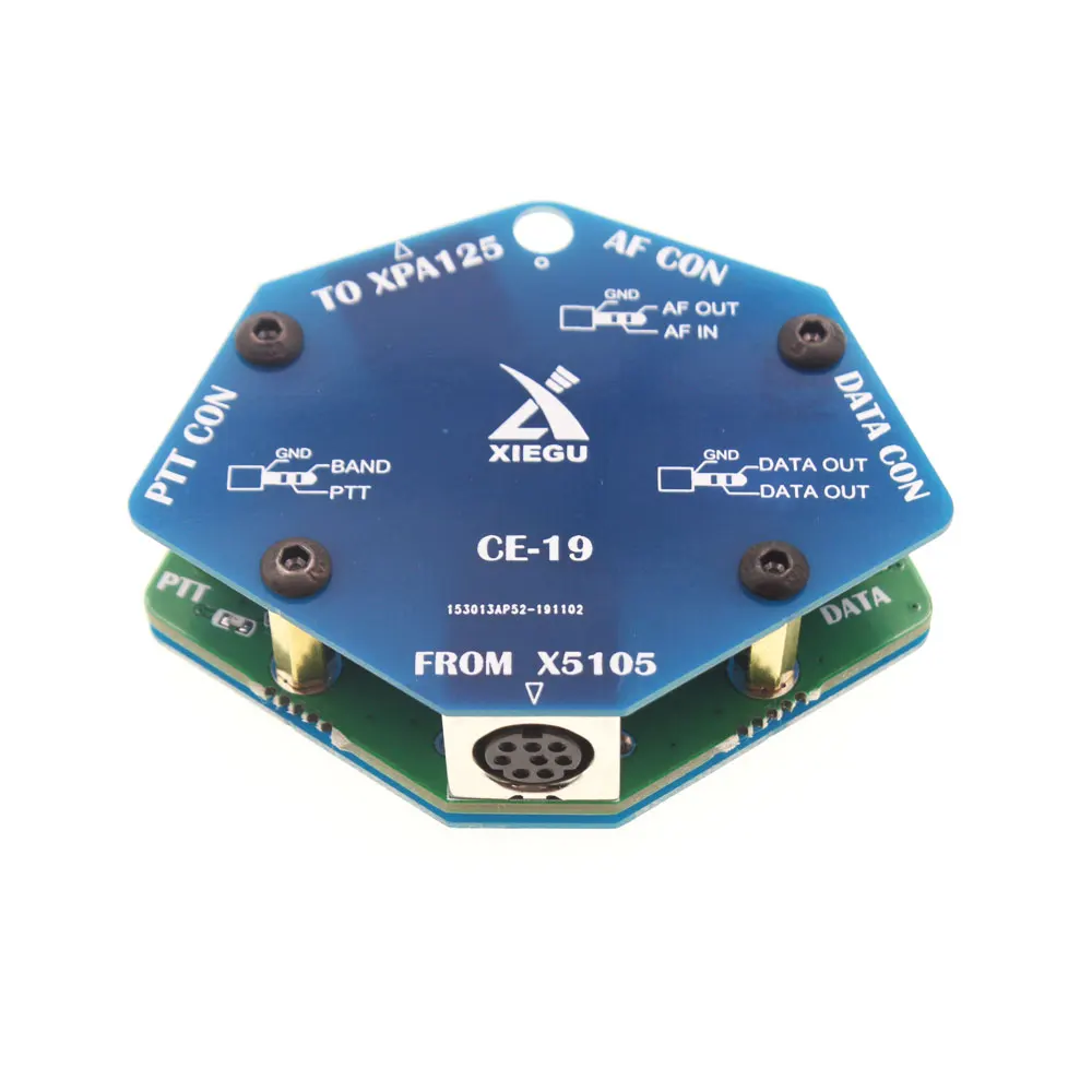 Original Xiegu CE-19 CE19 Data Interface Expansion Card For XIEGU X5105 G90 G90S ACC PTT XPA125
