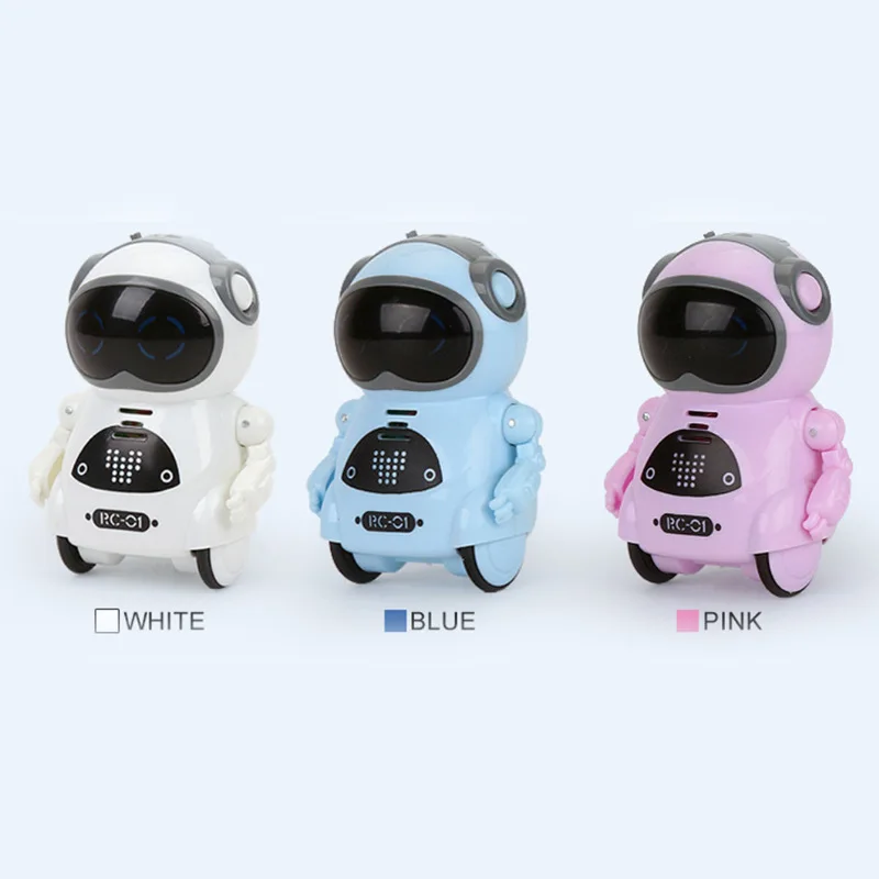 Pocket Expression Robot Children's Robot Can Talk Interactive Dialogue Voice Recognition Recording Singing Dancing And Tell