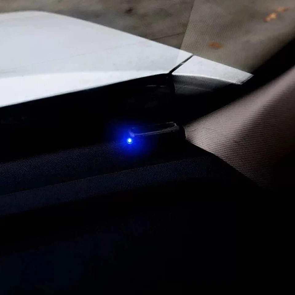 Solar Powered Wireless Anti-Theft Car Warning Light