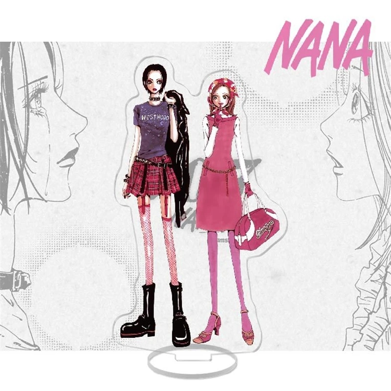 NANA アクリルスタンド ナナ ブラック ホワイト マンガ アクリル スタンド 大崎ナナ