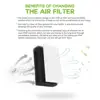 Ultra Fine CPAP Filter For Respironics M/PR System One Series Cpap Foam Filters for SleepEasy Series Replacement Filter 5