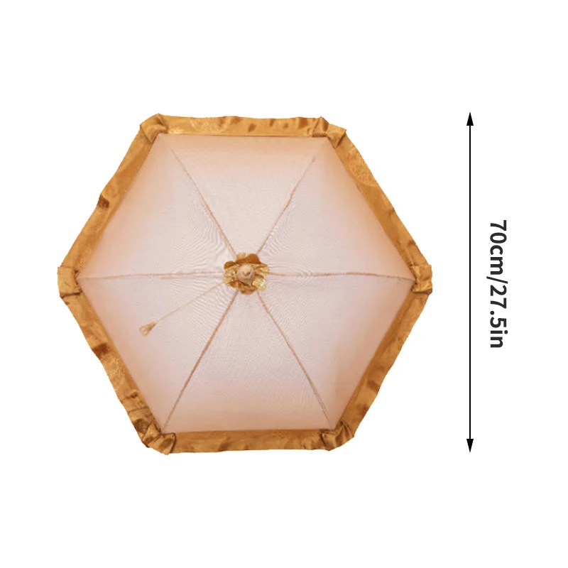 Kitchen Supplies 1PC Summer Foldable Fly Proof Cover for Outdoor Kitchen Garden Party Barbecue