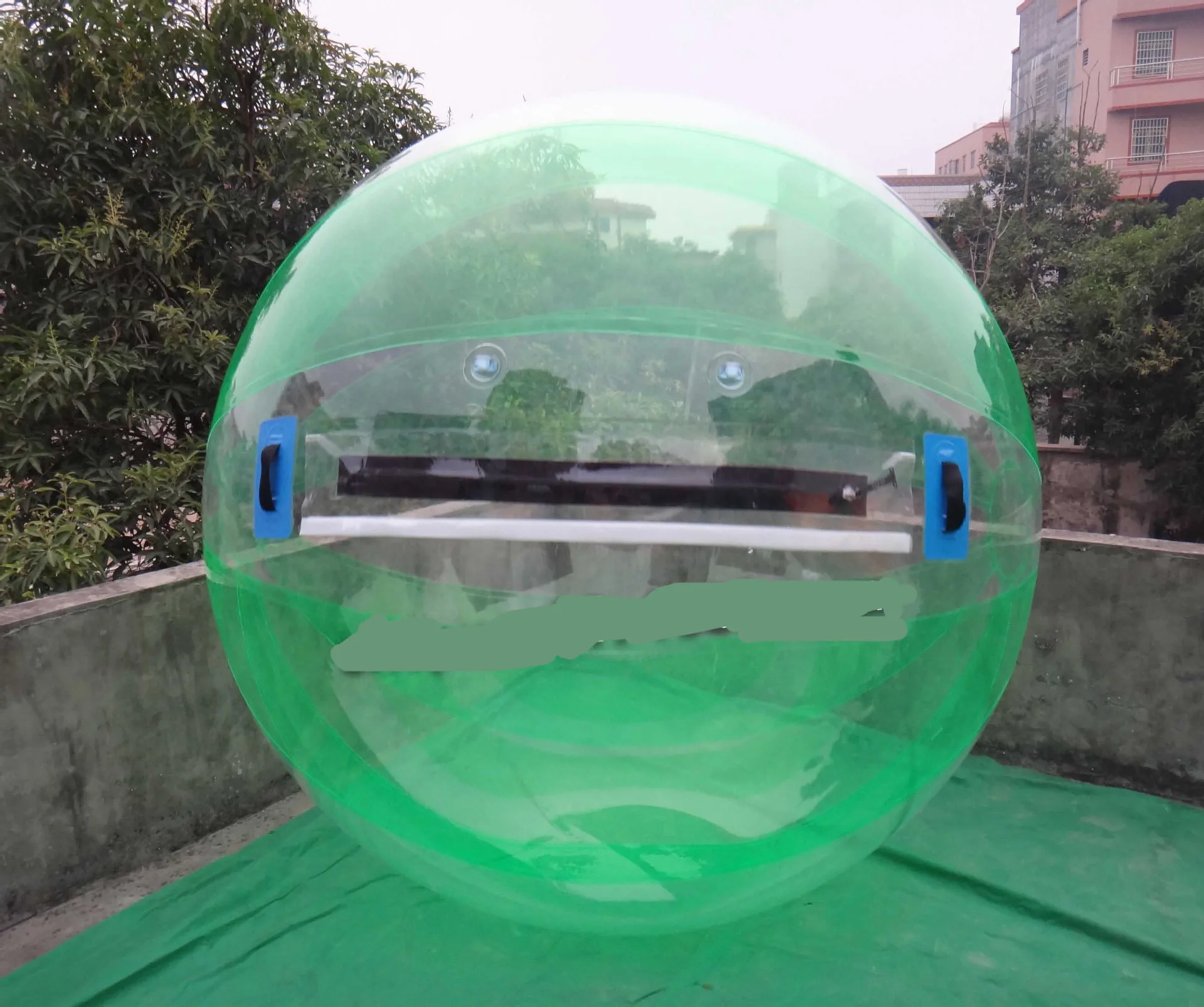 2m Dia Water Walking Ball TPU Inflatable Dance Ball with Import Zipper for Swimming Pool outdoor Water float Toys