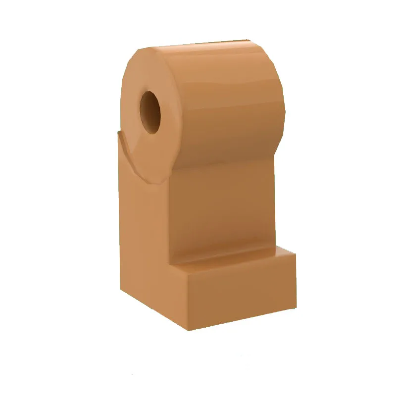 100 stücke diy moc für 972 baustein teile für körperteil bein, links – Detail 2