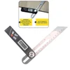 Stainless Steel Digital Protractor Gauge T Bevel Degree Electronic Level Digital Angle Finder Protractor Measuring Tool 3