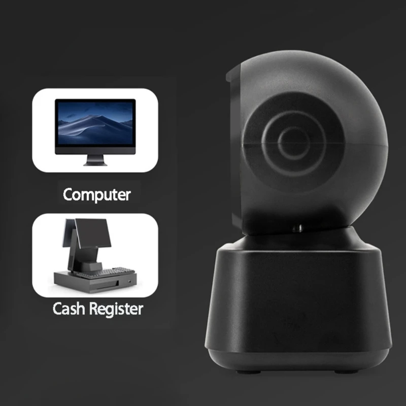 Professional QR Barcode Scanners Barcode Solution, Reliability 2D Code Reader for Supermarket and Warehouse Staff