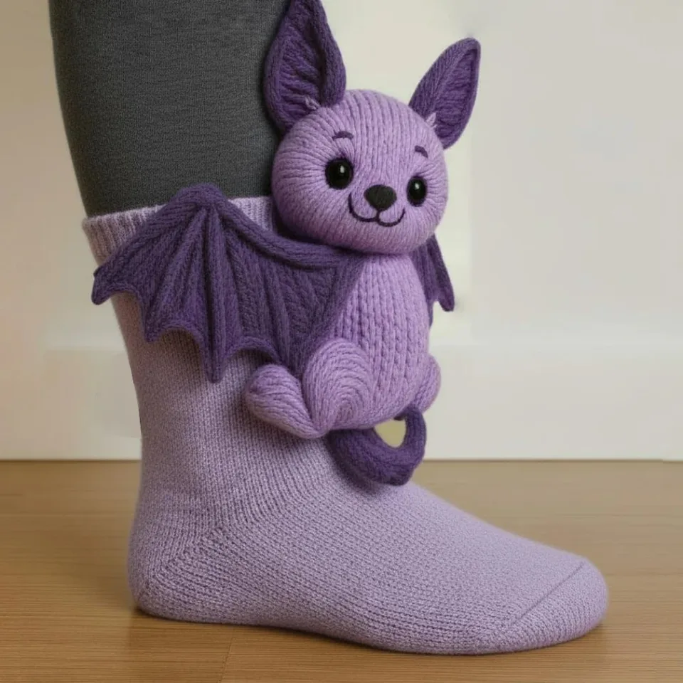 Animal Socks Novelty , 3D Knit , Funny 3D Sock For 3d Knitted