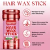 Natural Styling Wax Stick Non-greasy Hair Strengthening Pomade for All Type Frizzy Flyaway Hair Create Texture Solid Wax Product 2