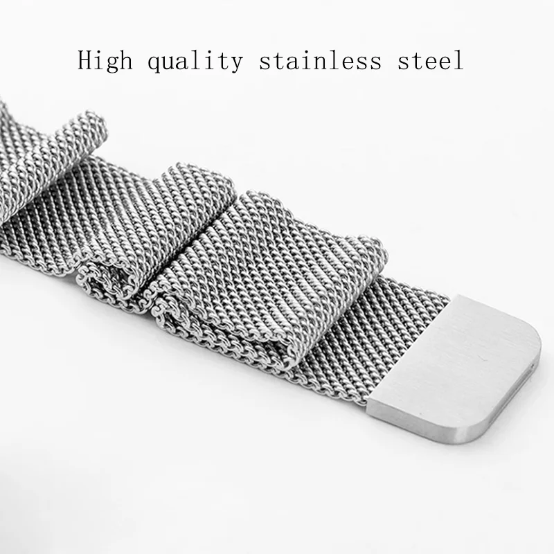 Elegant Milanese Loop Metal Mesh Bracelet