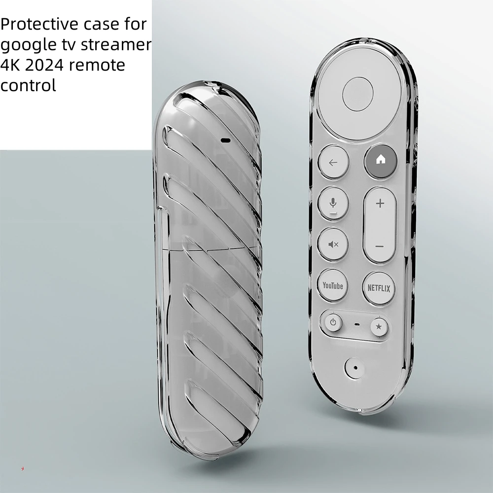 TPU Protective Case for Google TV Streamer 4K Remote Control Protective Sleeve