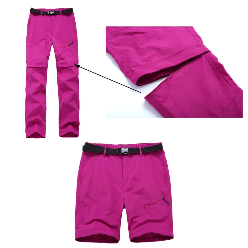 TRVLWEGO Camping Hiking Pants Women Summer Outdoor Quick Dry Removable Mosquito Control Climbing Trekking Hunting Trousers soft shell pants,women hiking pants