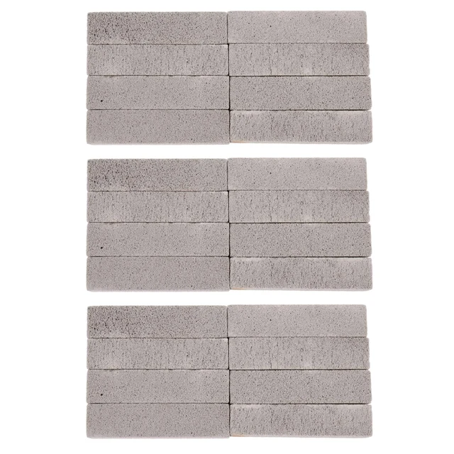 24 Darab Pumice Kövek A Puma -Súrolópad Szürke Botot Tisztítószer Tisztításához Wc -Tál Eltávolításához