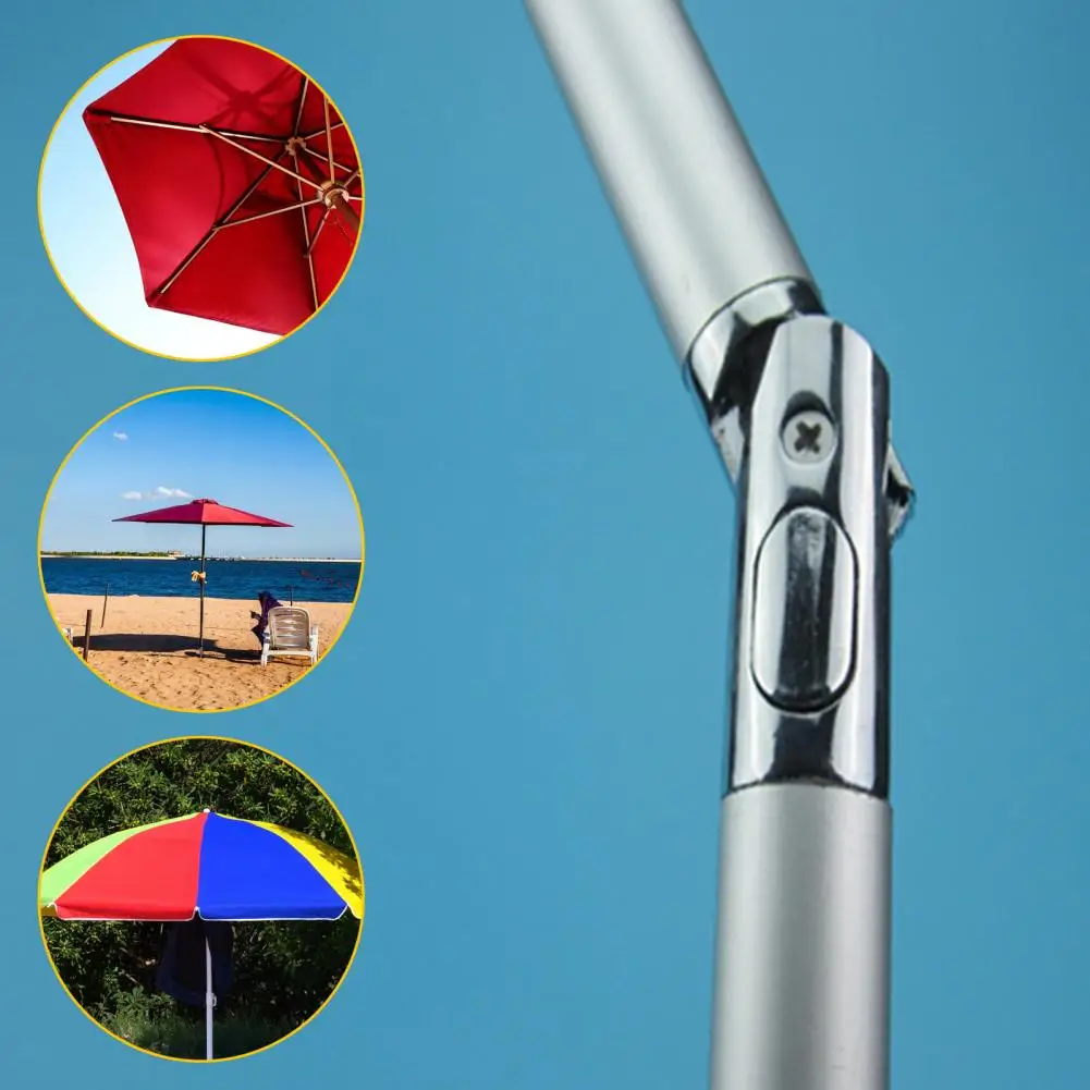 Durable Umbrella Joint Patio Umbrella Accessory Heavy Duty Zinc Alloy Patio Diverter for Outdoor Garden Market for Tube
