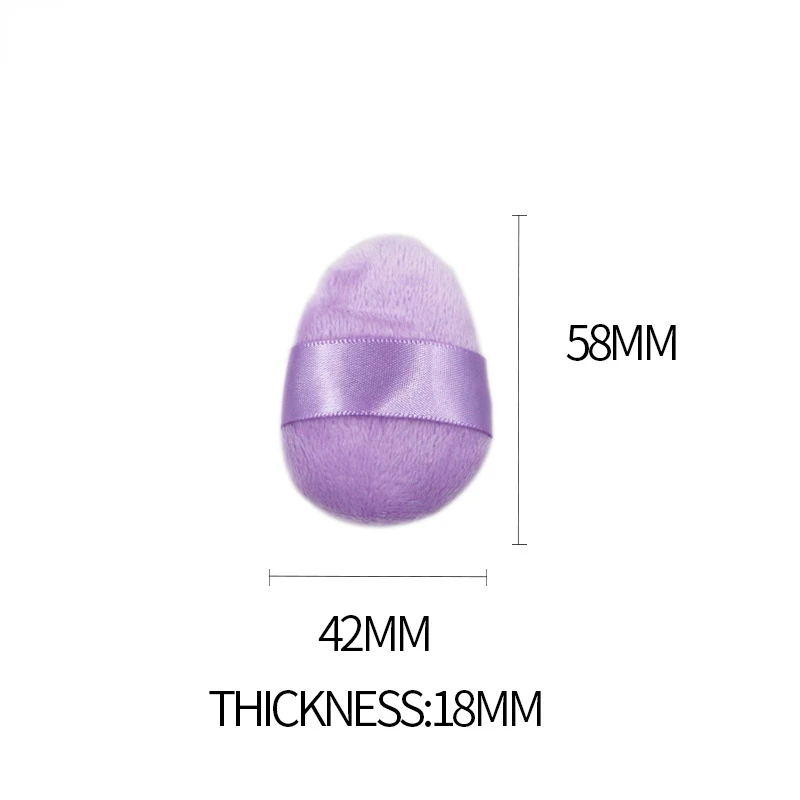Cotton Purple Powder Puff Large Medium And Small Mini Eye Shadow No Dead Corner Makeup Puff Cosmetic Tool 5