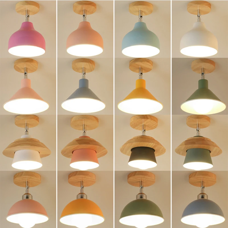 

Led Ceiling Light Industrial Ceiling Lamp Nordic Plafonnier Led Living Room Lights Hallway Aisle Kitchen E27 Plafon Led Techo