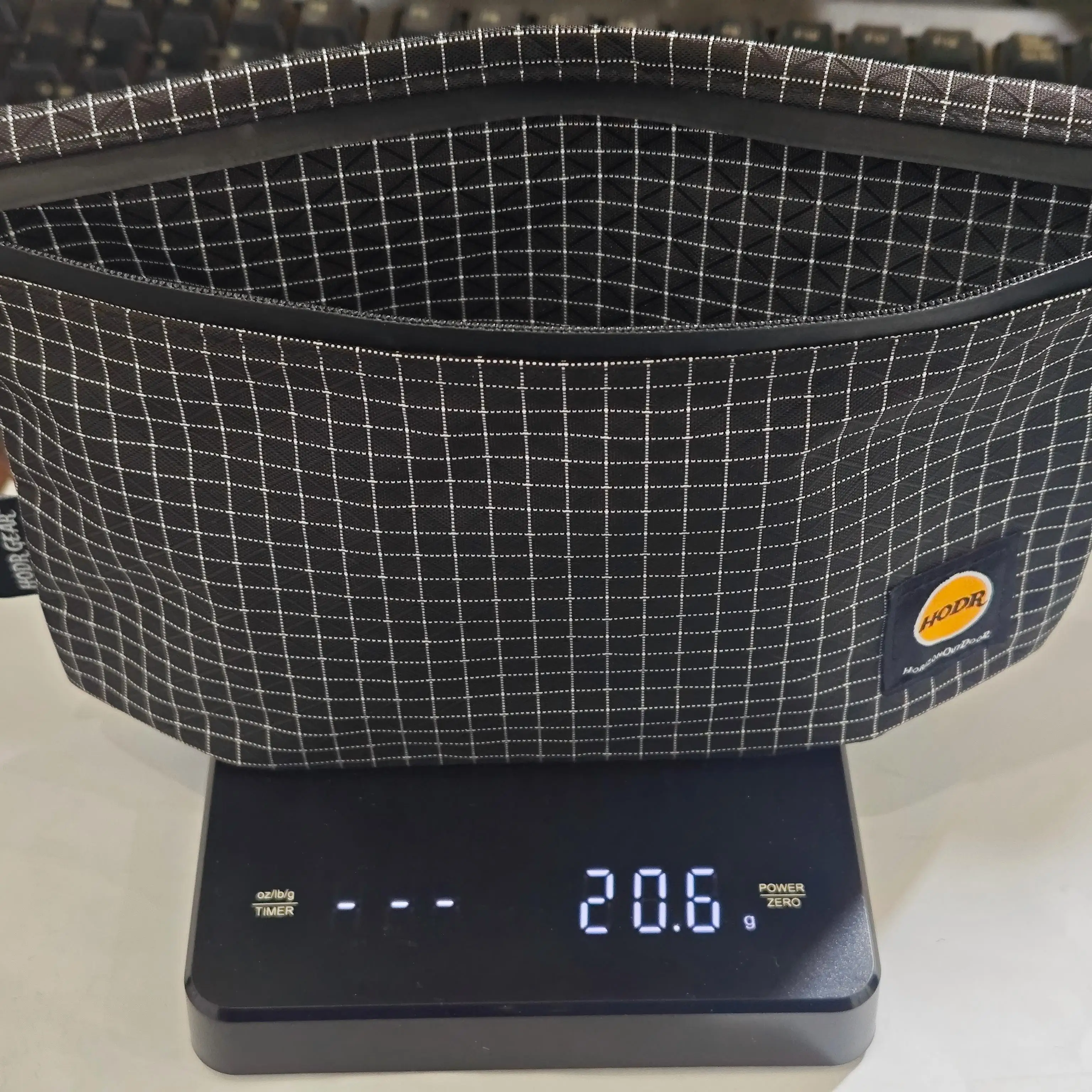 [HODR GEAR] 디티백 셀프 스탠딩 초경량 210D 그립스탑 UHMWPE 수납 파우치 여행용 오거나이저 (구급상자, 여권, 지갑용)