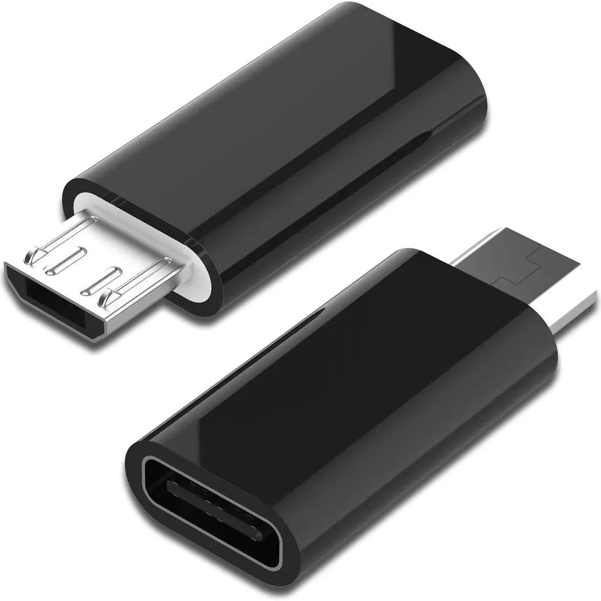 Adaptador de Carga Mini Tipo C a Micro USB para Android, Convertidor para Samsung, Xiaomi, Huawei, USB-C a Micro USB V8, OTG, Sincronización, Cargador