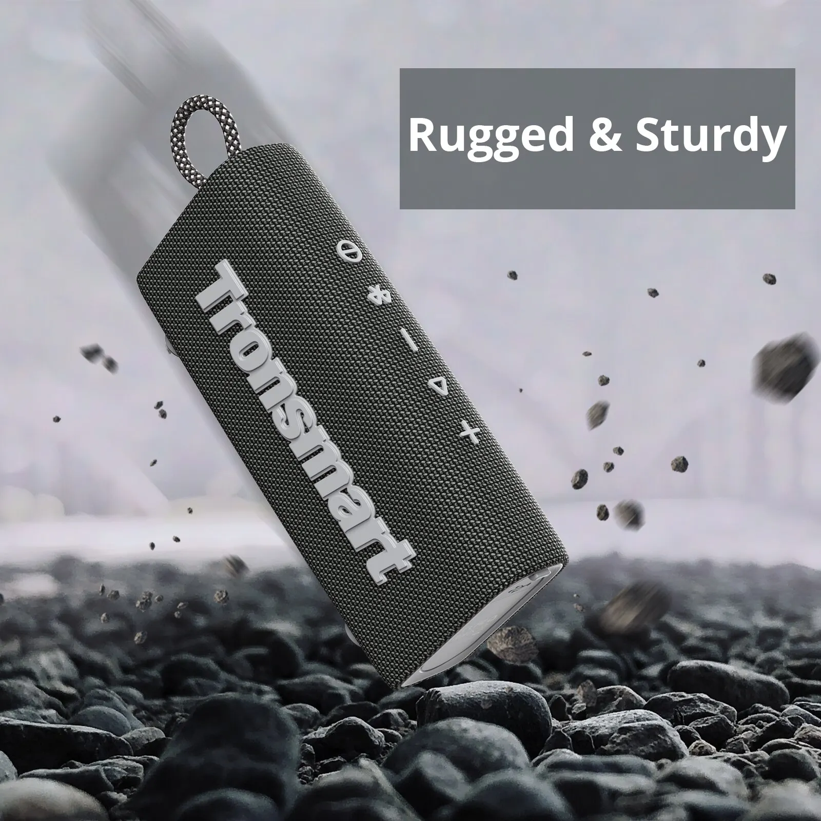 Bluetooth Speaker Tronsmart Trip Portable Dual-Driver Bluetooth IPX7 Waterproof True Wireless Stereo Outdoor