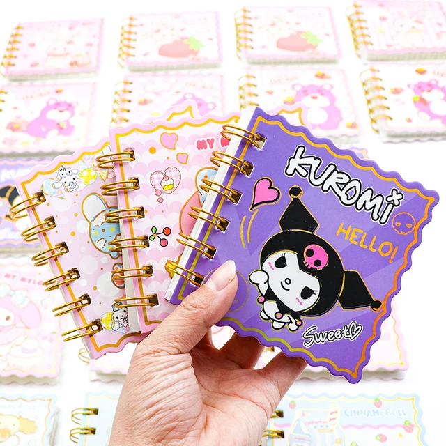 4PCS/Set Sanrio Cartoon A5 Notebook Kuromi Cinnamoroll Coil Notebook Notepad  Stationery Wholesale - China Sanrio Products, Sanrio Accessories