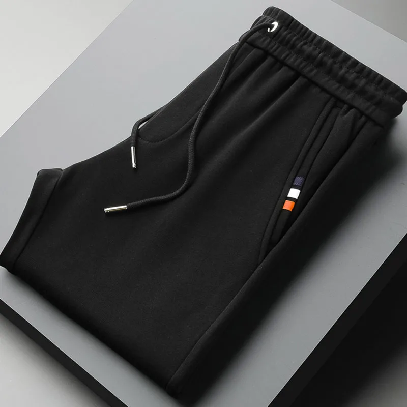 

Winter with fleece and thick high-end leisure sports pants men's girdle trend fashion European thermal underwear men's fashionab