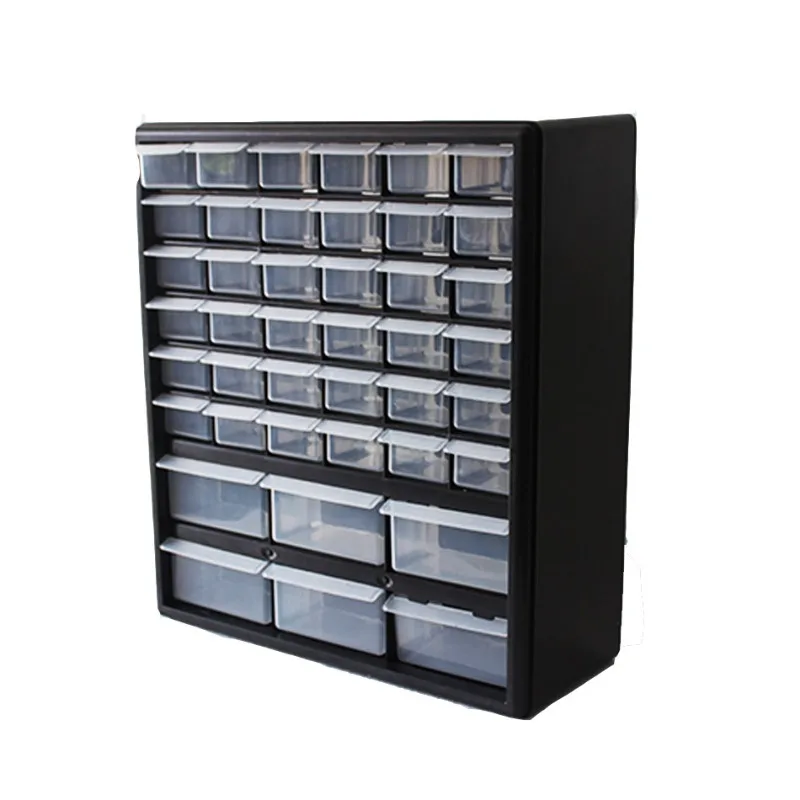 

Plastic Multi-Grid Drawer Type Storage Box, Tool Case, Components Box, Building Blocks Parts Box, High Quality Toolbox