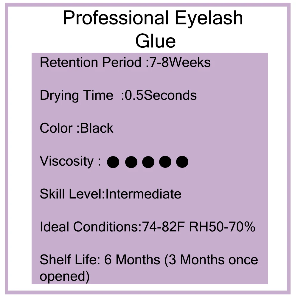 KODIES Extra Strong Eyelash Glue - 5g Waterproof Adhesive Quick Dry 05s