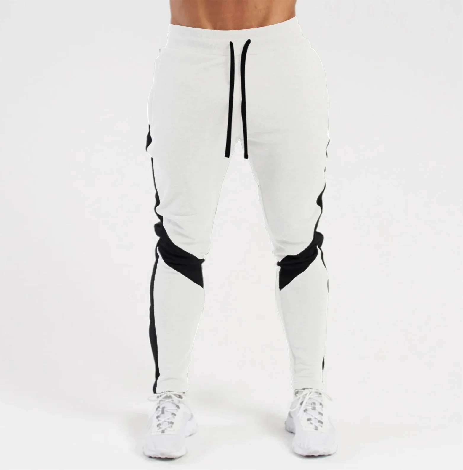 Sweatpants Spring Autumn Cotton Long Pants Jogger Trousers Casual Sports Men's and Women's Fitness Solid Jogging Pants 2 Colors