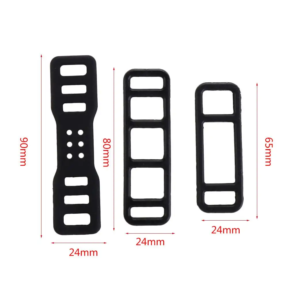 Band Seatpost Headlight Silicone Bandage Bicycle Light Bandage Bike Light Mount Silicone Straps Mount Cycling Elastic Strap