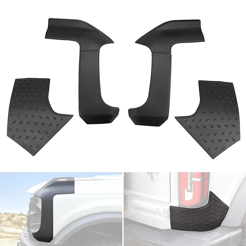 

Front & Rear Corner Edge Guards For Ford Bronco 2/4 Door 2021 2022 2023+ Body Armor Bronco Exterior Accessories Parts