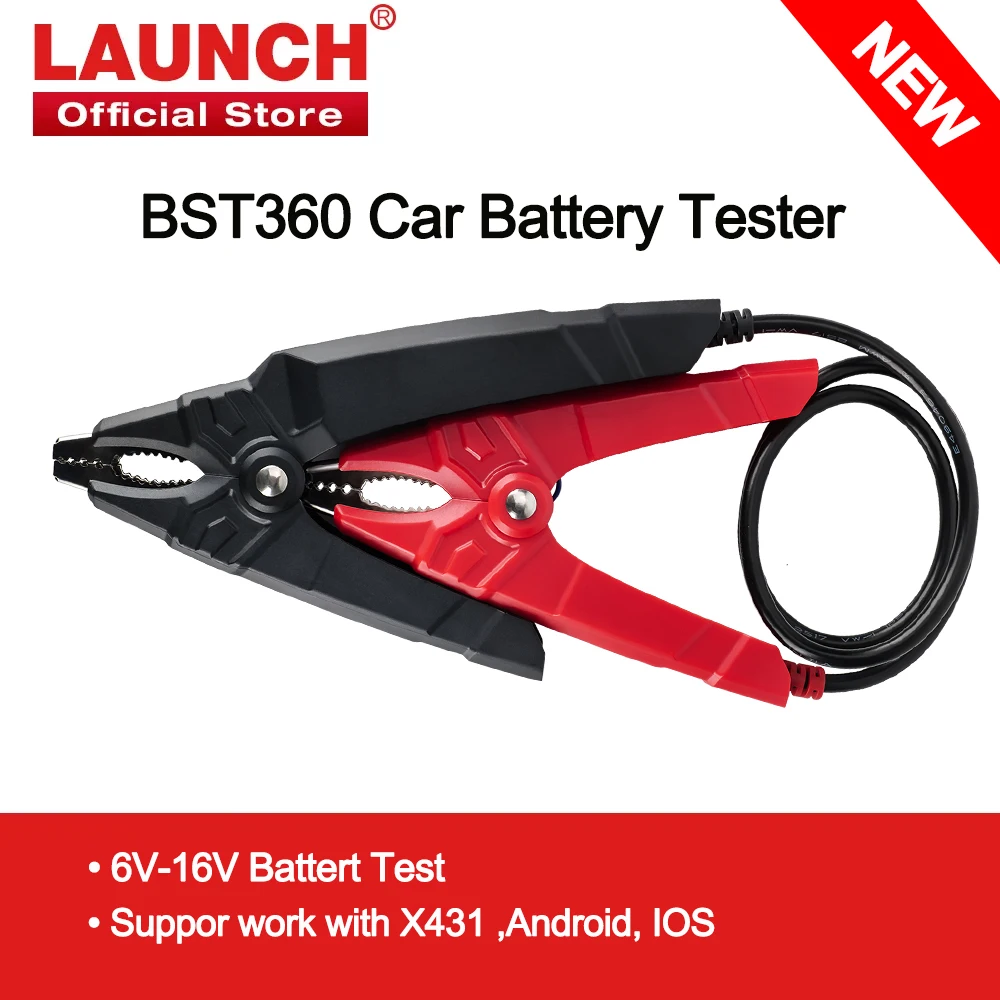 LAUNCH BST360 12V Car Battery Tester Automotive Cranking Charging