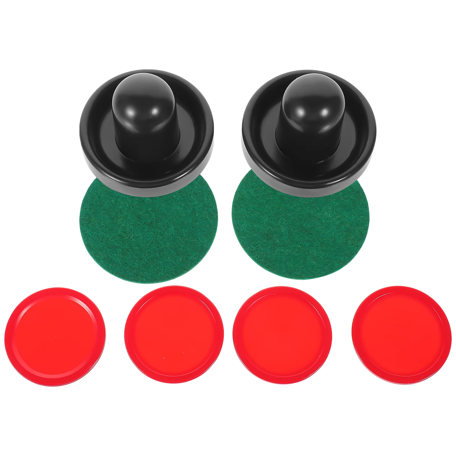 1 Set Air Hockey Pushers Pucks Replacement Accessories for Game Tables table hockey pucks pucks parts accessories pucks pushers putter tabletop component ice