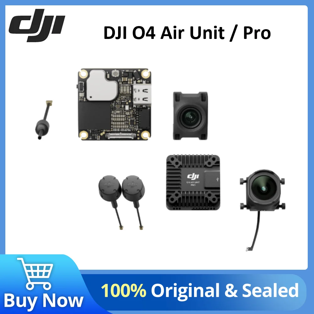 DJI O4 Air Unit Pro & O4 Air Unit pour FPV - 4K/60fps, 1080p Live, 8.2g