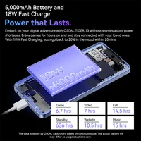 Blackview Oscal Tiger 13 5G Smartphone 6.67 inch 90Hz IPS Display NFC 5000mAh Unisoc T760 256GB 50MP AI Camera Mobile Phone - Image 5